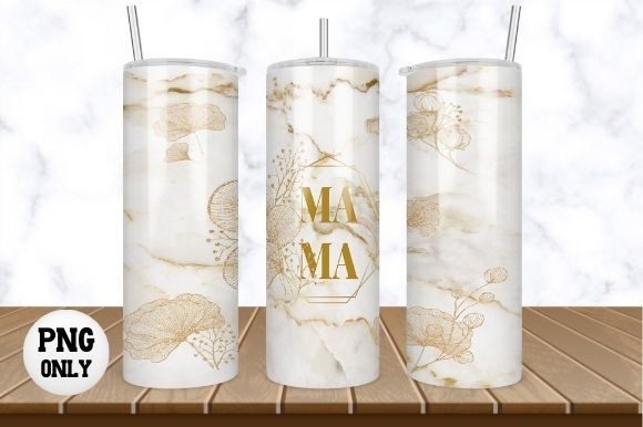 Download Skinny Tumbler Watercolor Florals Mama - Premium Resources